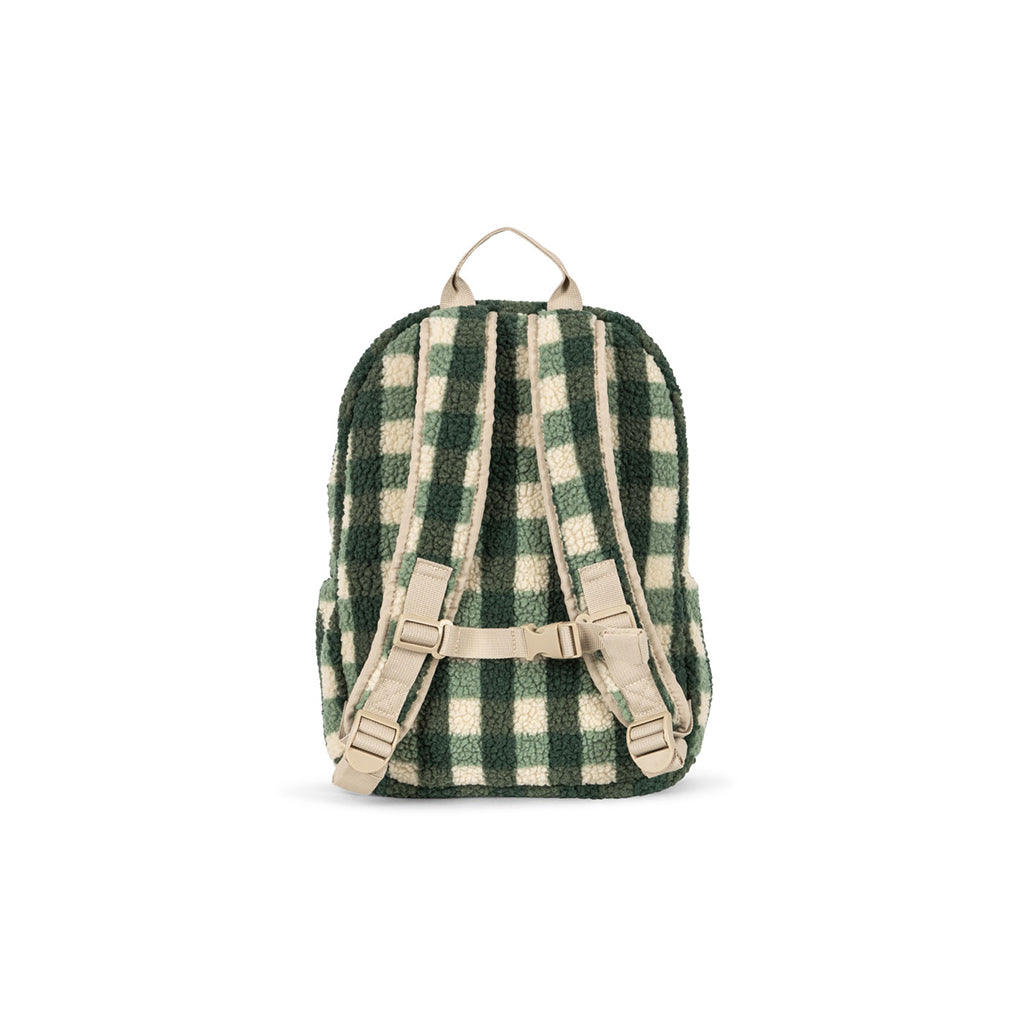 Konges Sløjd Jody Teddy ryggsäck, Green Check
