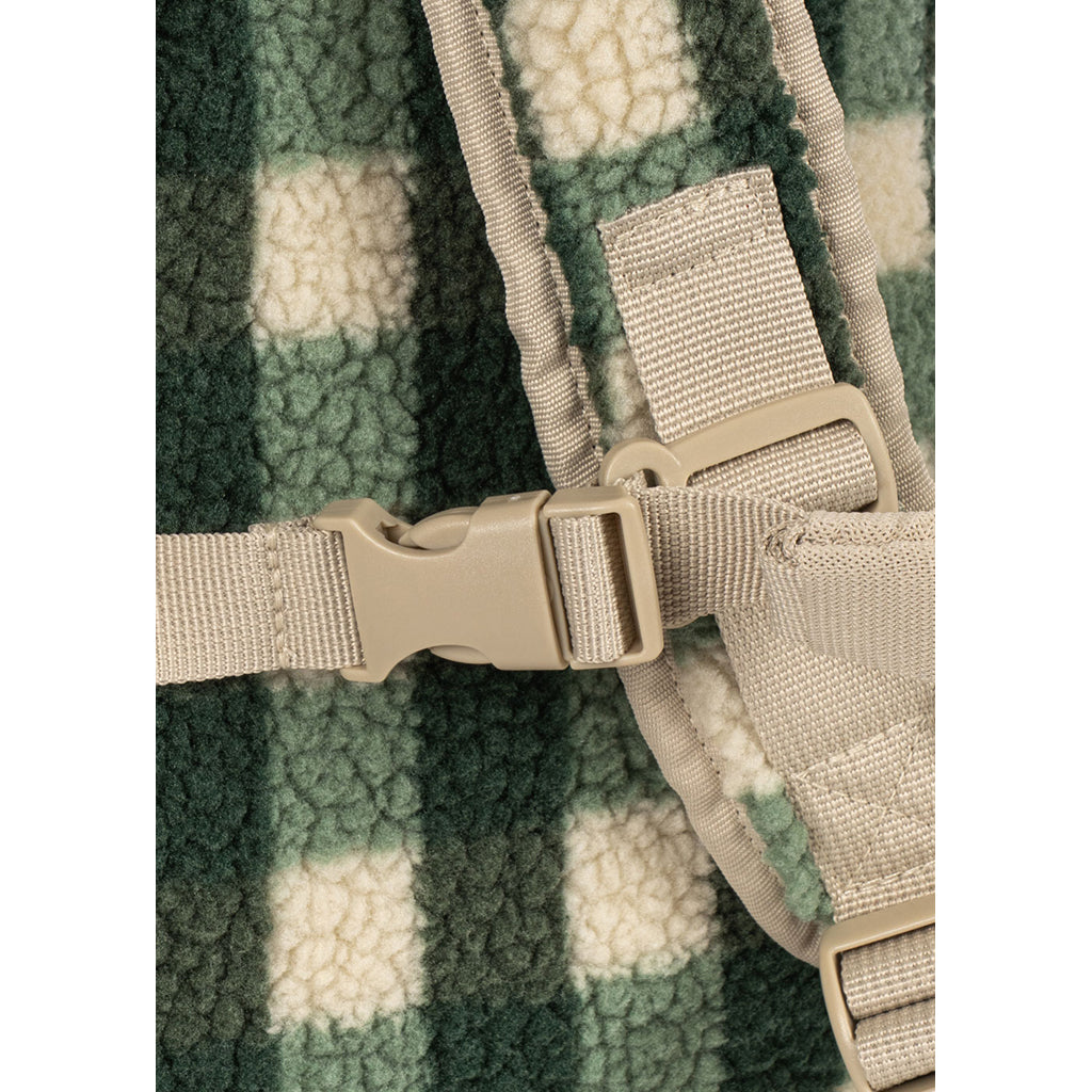 Konges Sløjd Jody Teddy ryggsäck, Green Check
