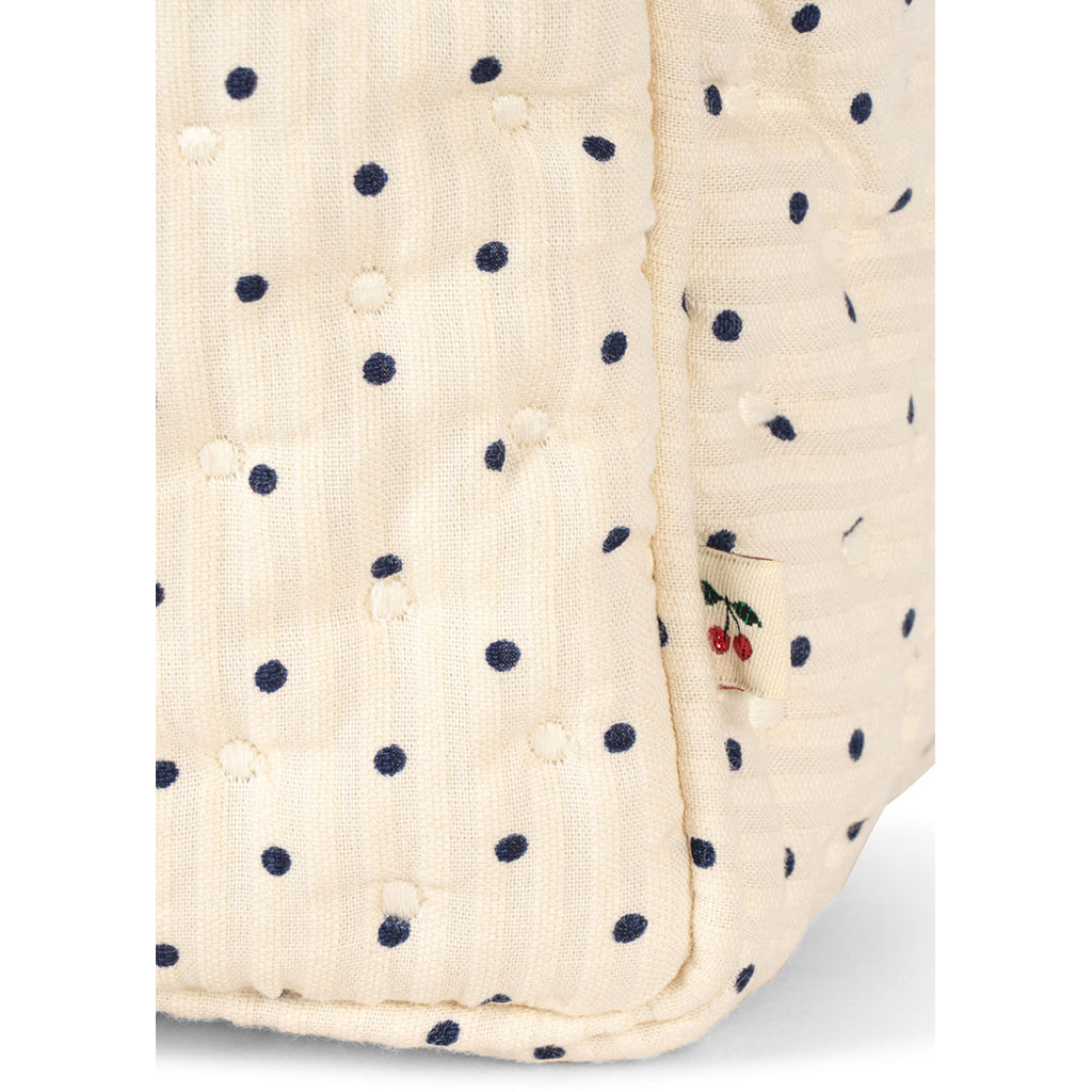 Konges Sløjd quiltad necessär, big, Seersucker - Estate Dot