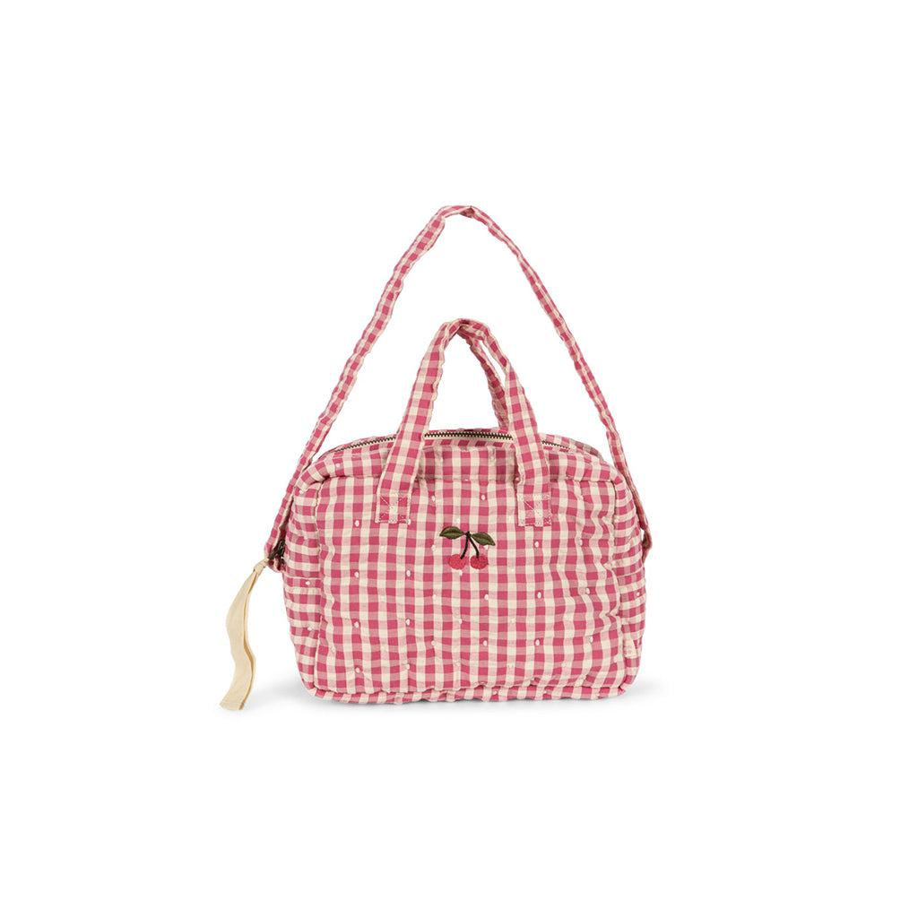 Konges Sløjd docktillbehör, Skötväska - Bubblegum check