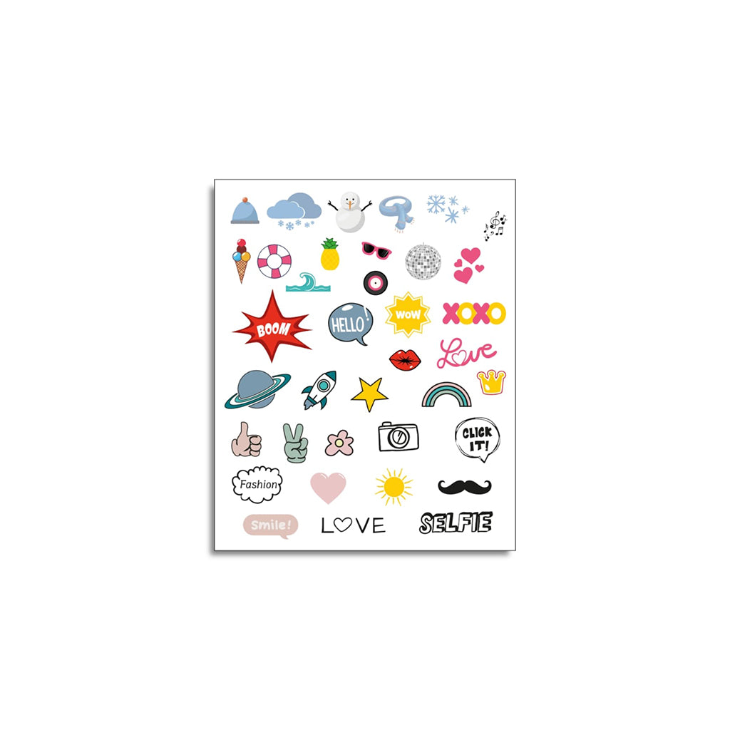 Kidywolf Instant Print-kamera för barn, Röd