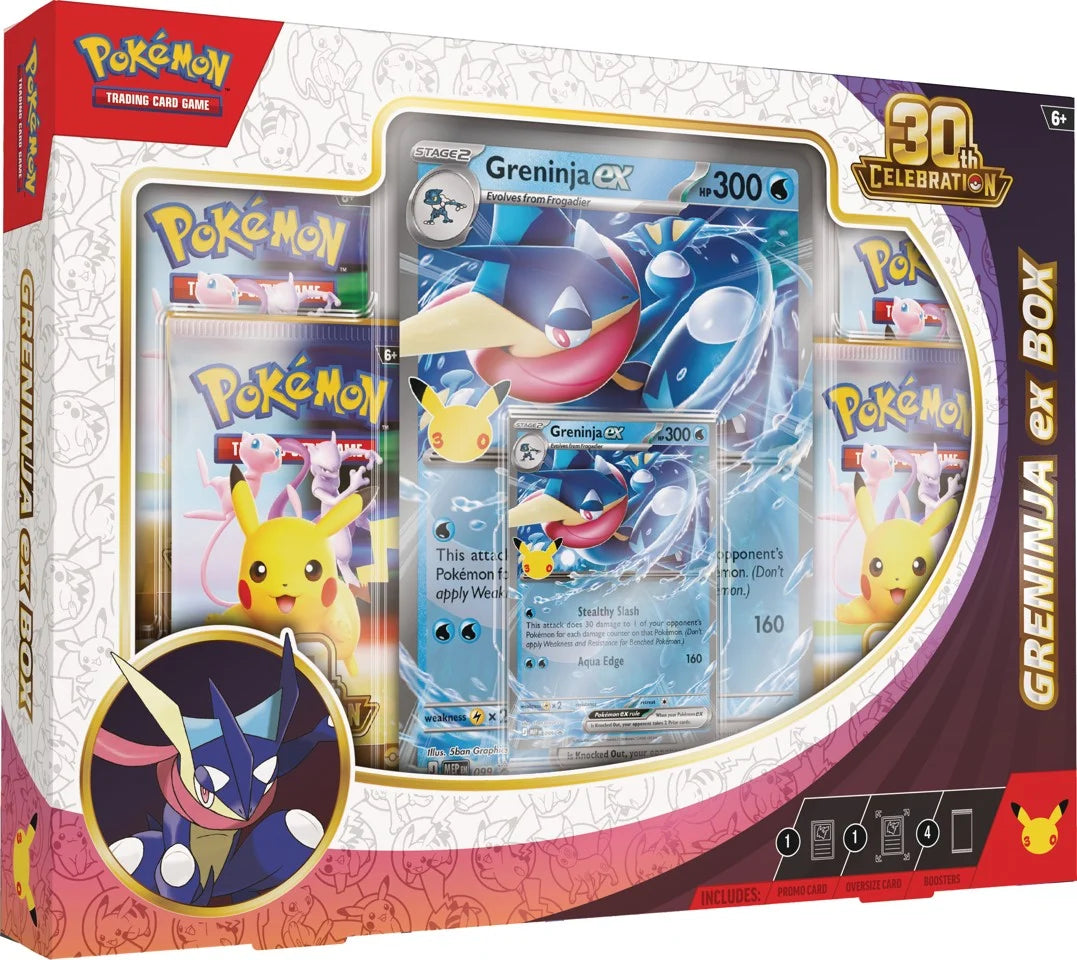 Pokémon - Greninja ex 30th Celebration - ex Box