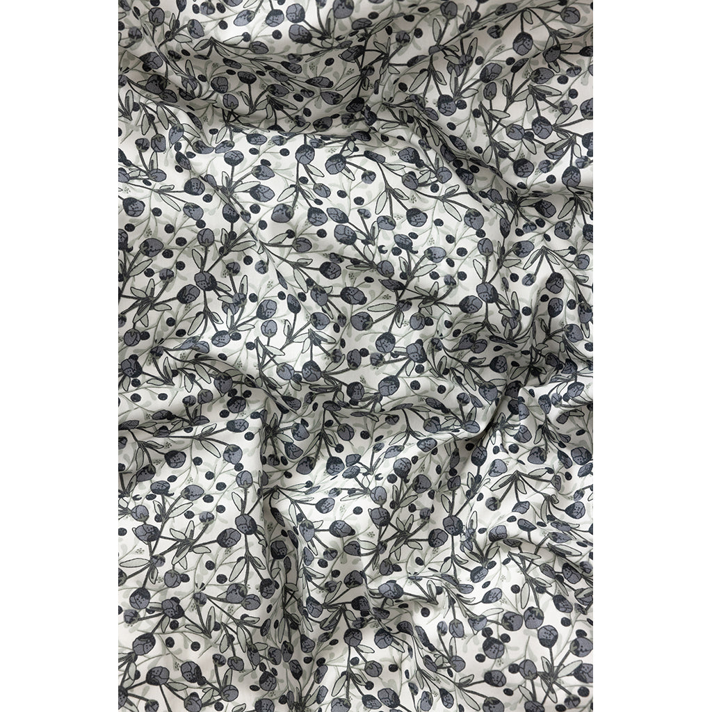 Sebra Juniorsängkläder, ekologiskt - Blue Olive