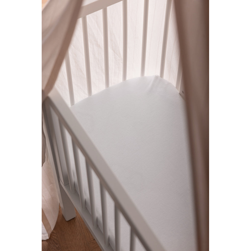 Sebra Jersey-stretchlakan till Sebra Bedside Crib, 40 x 85 cm