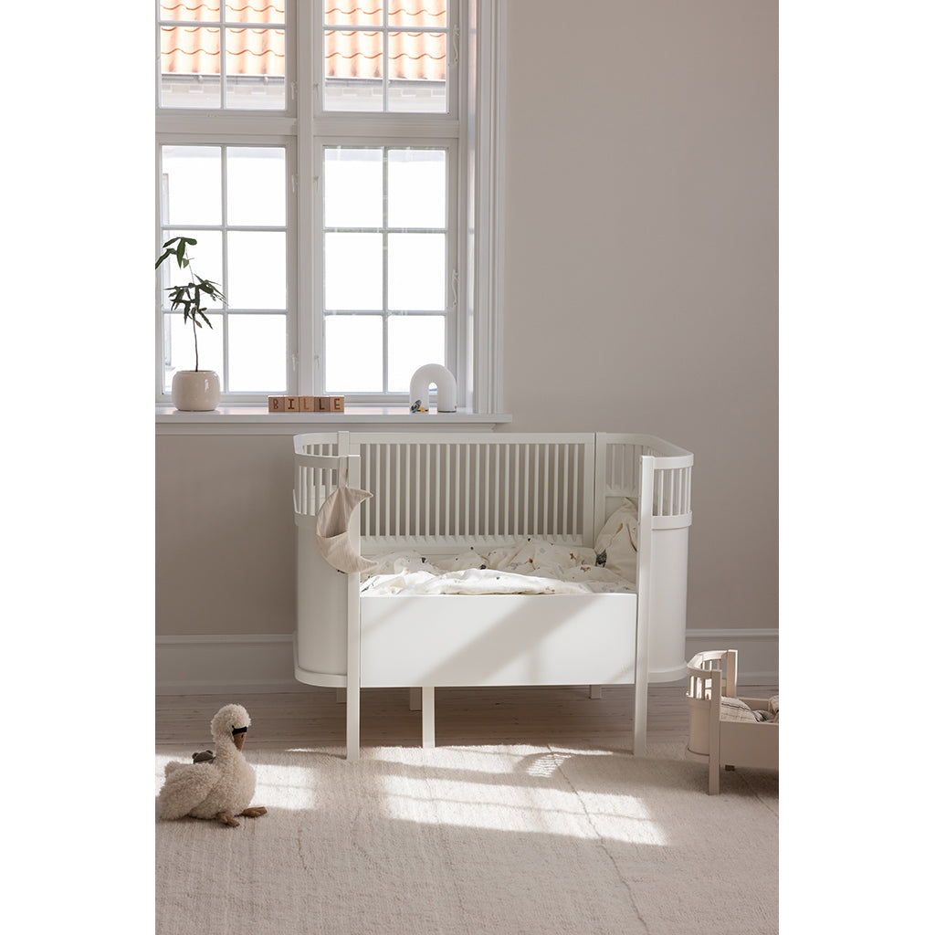 Sebra sängficka, tyg - måne