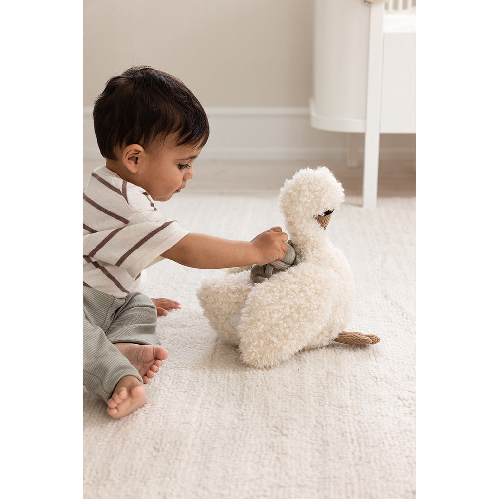 Sebra aktivitetsleksak, svan