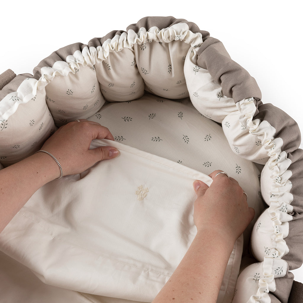 Sebra Vådliggerlagen till Babynest - Moonlight Beige