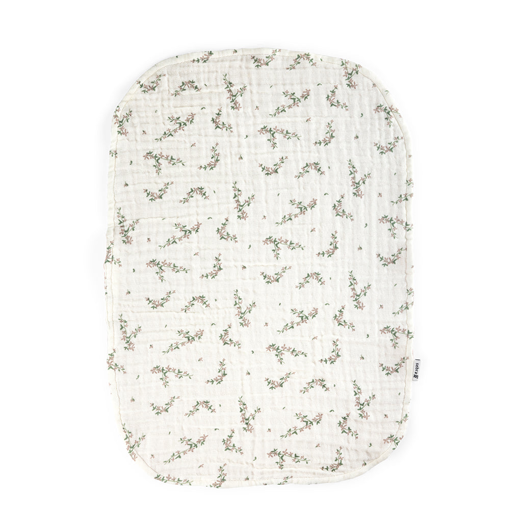 Sebra skötunderlägg, 6 lager, 2 st – Powder rose