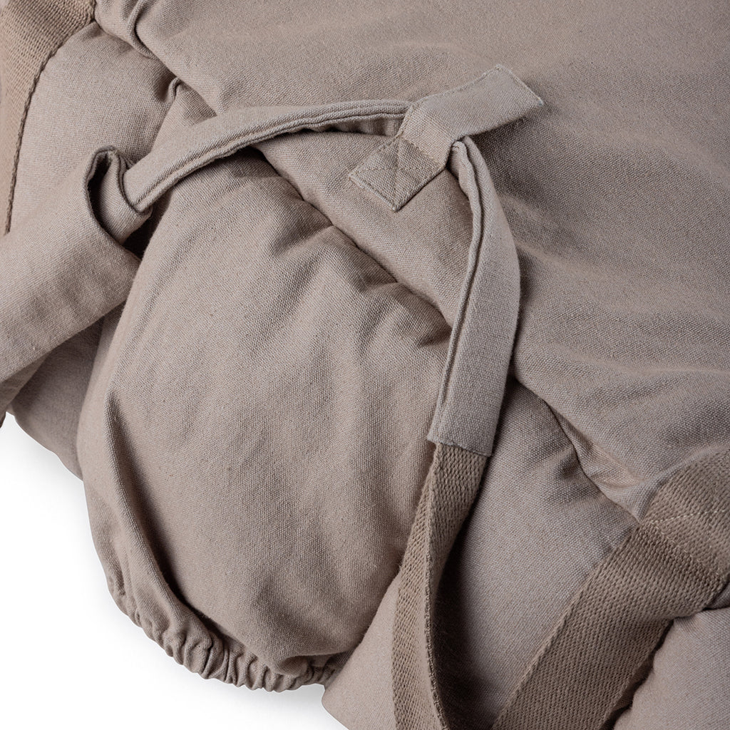 Sebra 3-i-1 babynest, babylift och lektäcke, Sophora Leaves - Beige