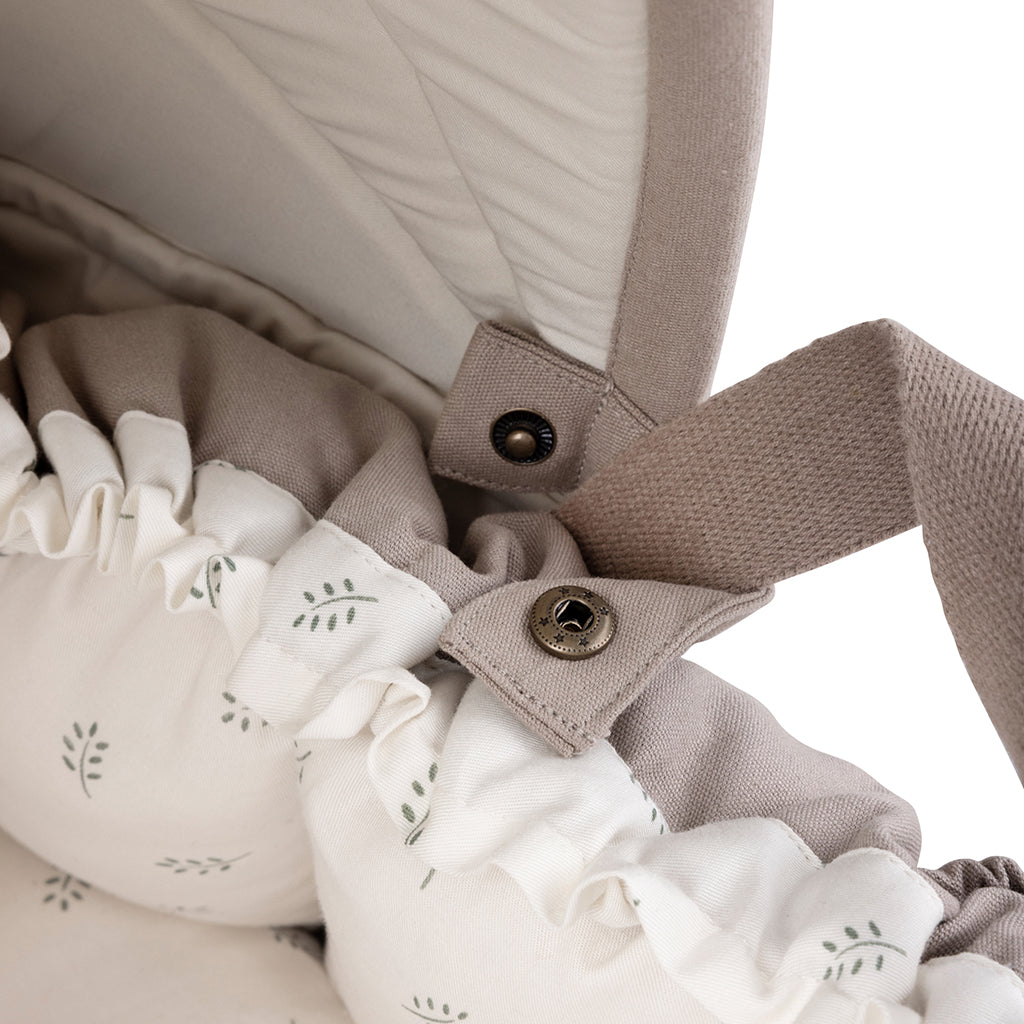 Sebra Kaleche till 3-i-1 Babynest, Jetty beige