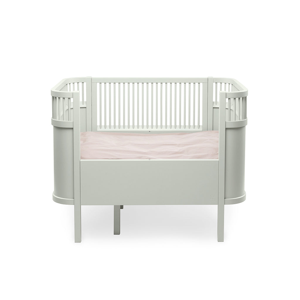 Sebra säng, baby och Jr. - Mist green