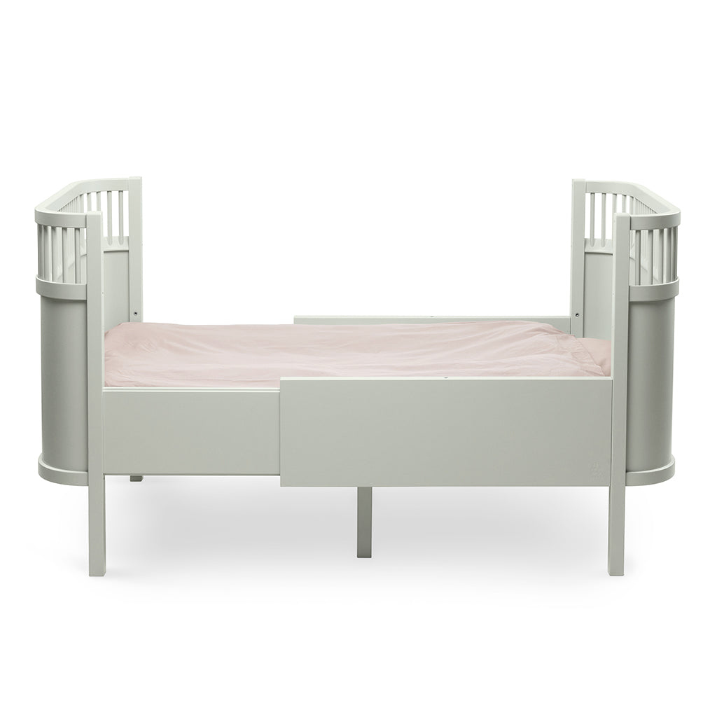 Sebra säng, baby och Jr. - Mist green