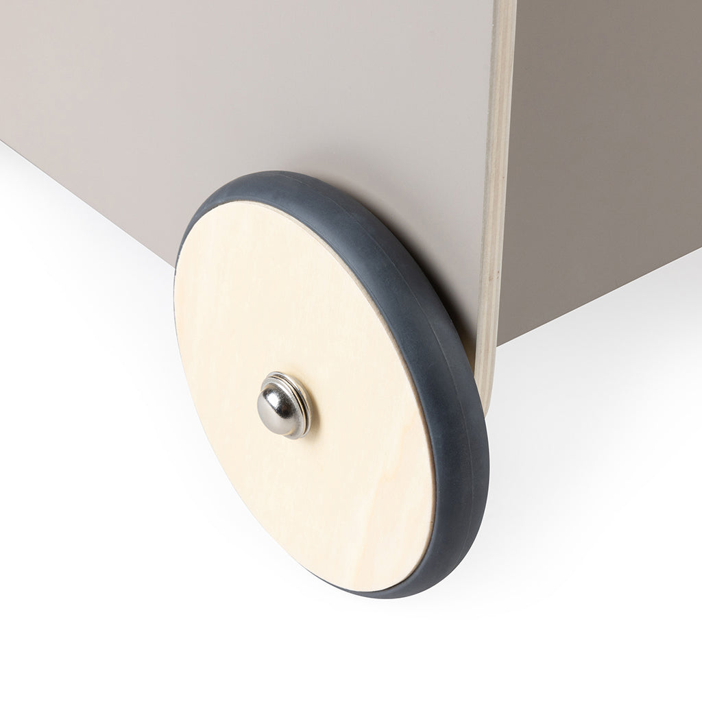 Sebra gåvagn i trä, Jetty beige