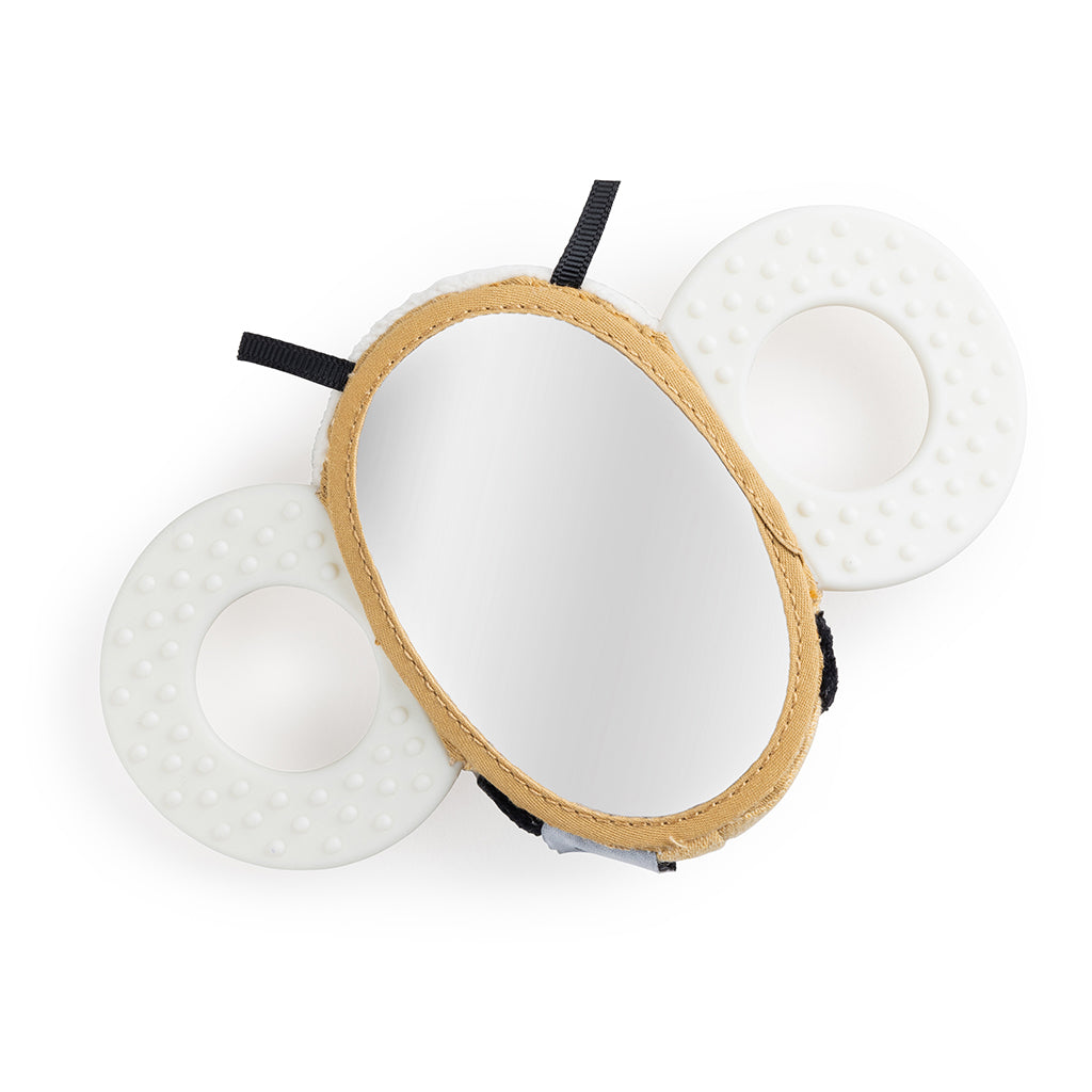 Sebra aktivitetsrassel med spegel, biet Billy