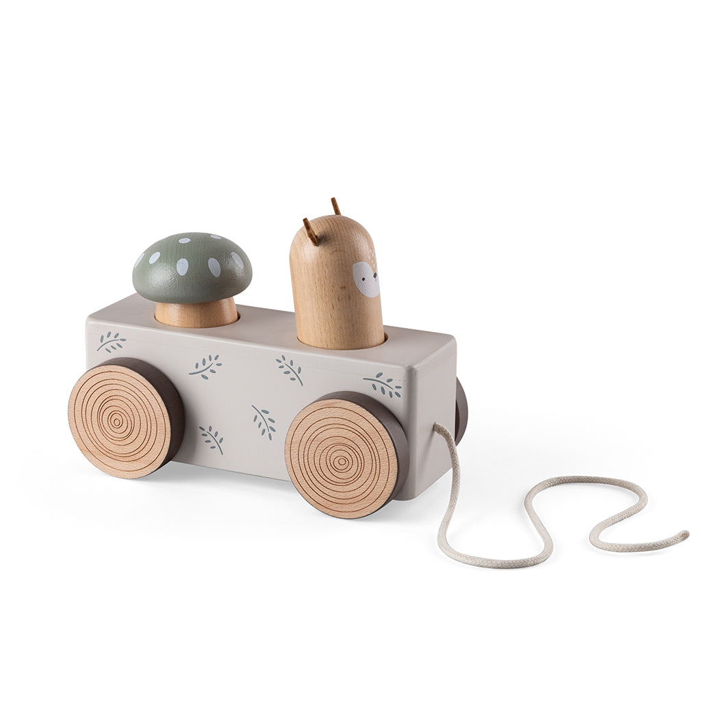 Sebra Pop-up dragvagn, Woodland