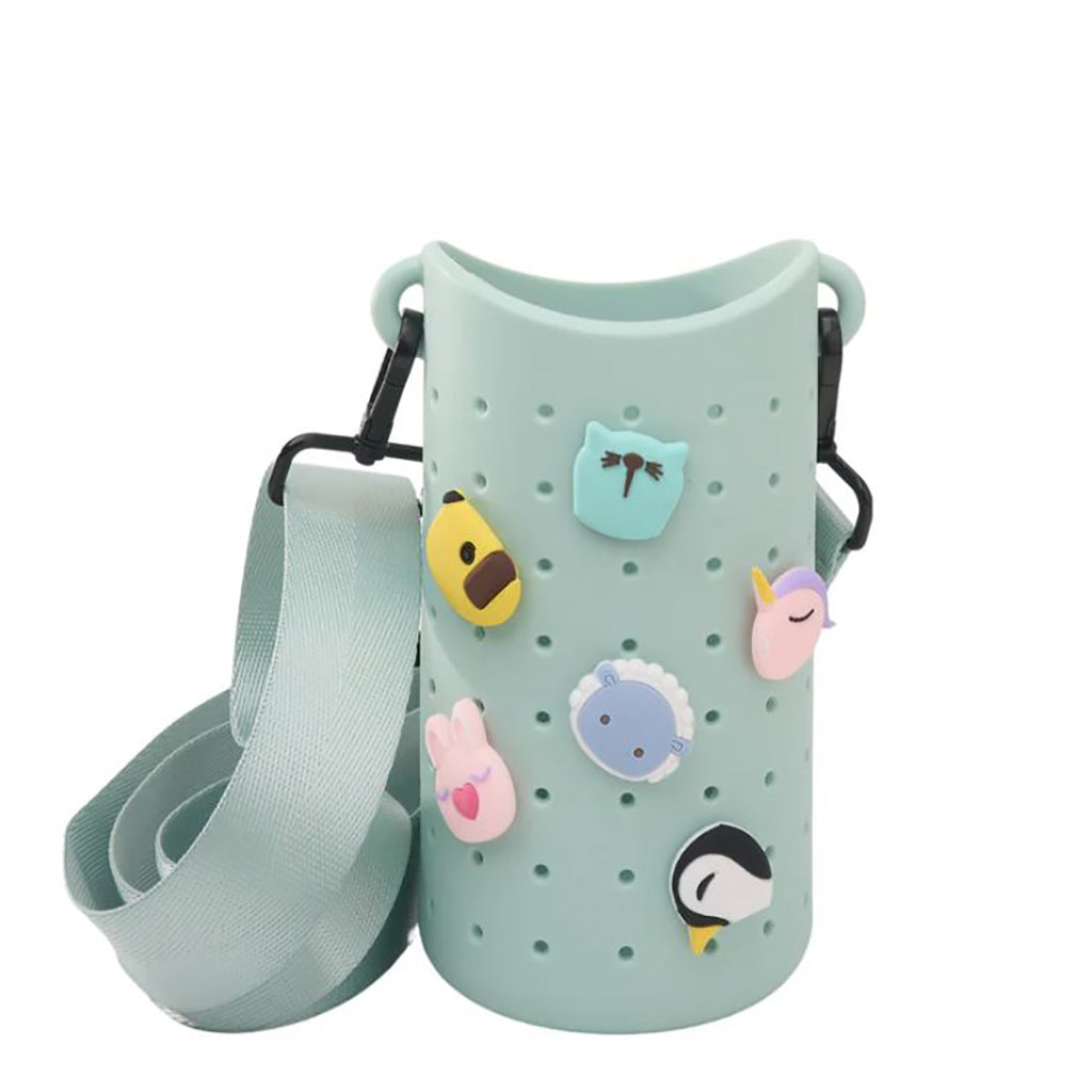 Asobu Sling silikonväska för vattenflaska, Grön