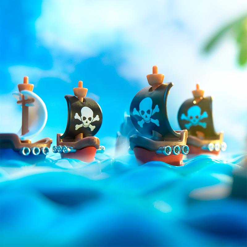 SmartGames spel, Pirates Crossfire