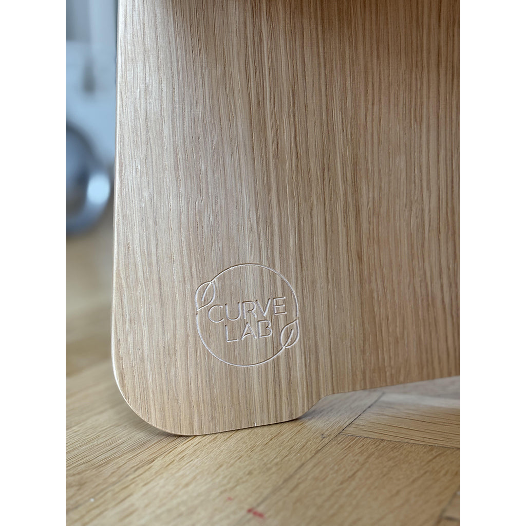 Curve-Lab, Lärotorn, Birk med yta av ekträ