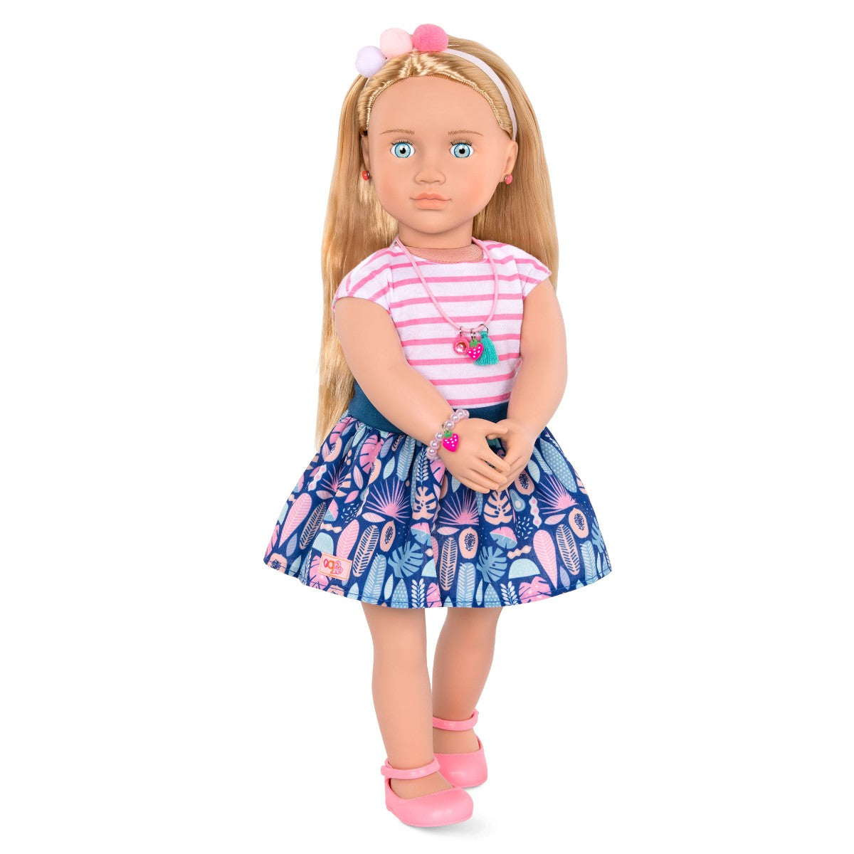Our Generation docka, Alessia med smyckeskrin - 46 cm