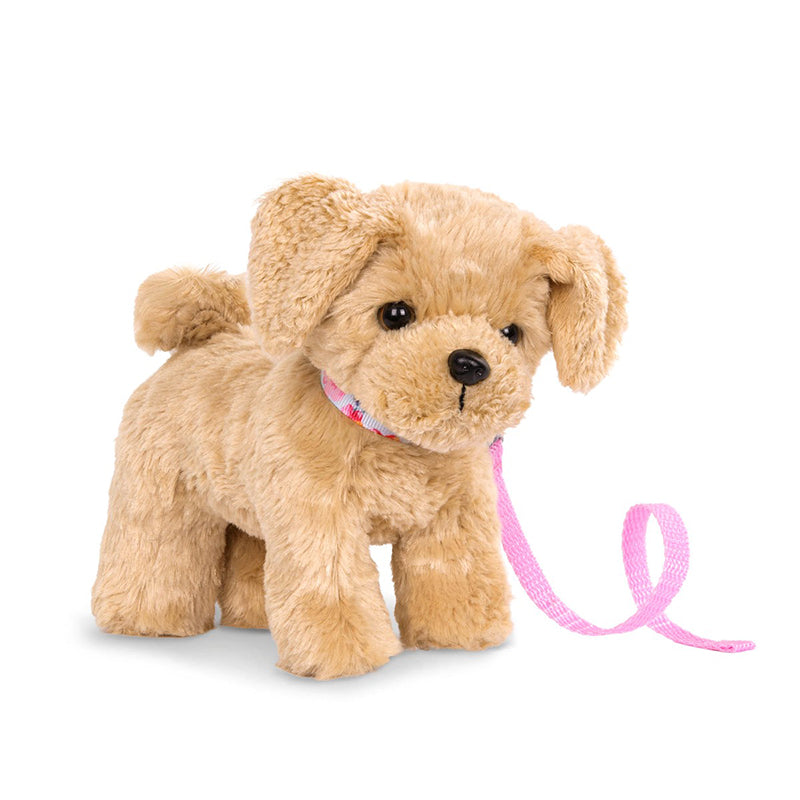 Our Generation Goldendoodle hvalp m. bevægelige ben - dukketilbehør