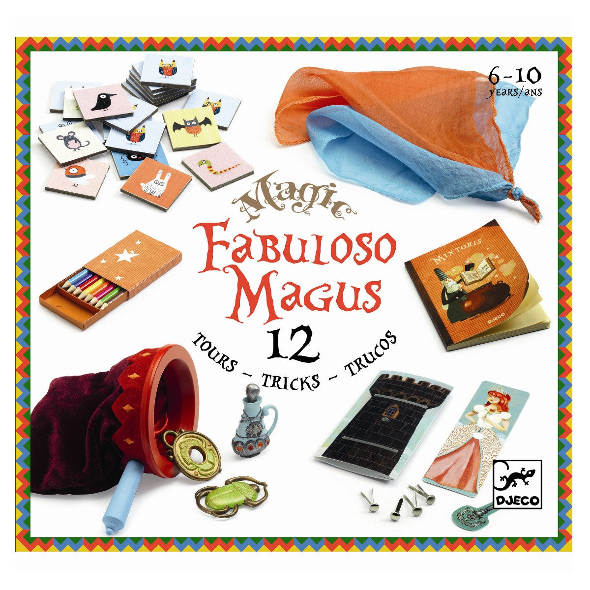 Djeco trolleriset, Fabuloso Magus 12 tricks