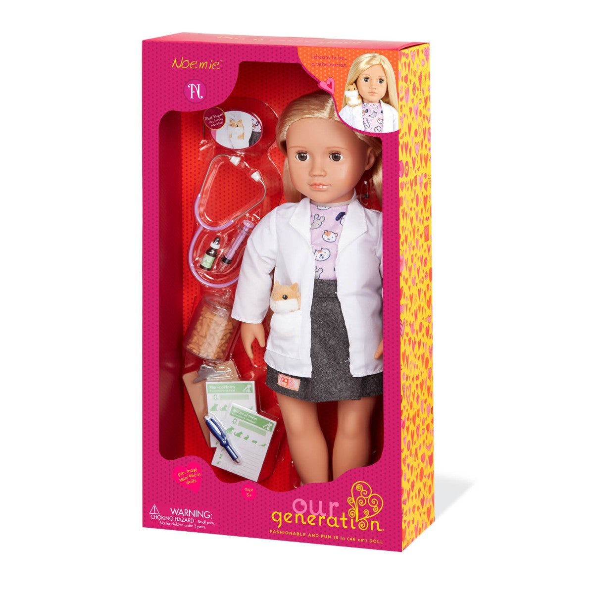 Our Generation docka, Noemie veterinär