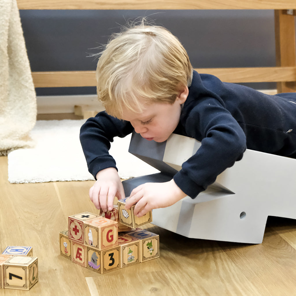 bObles Krokodil, L24 - Cloudy blue