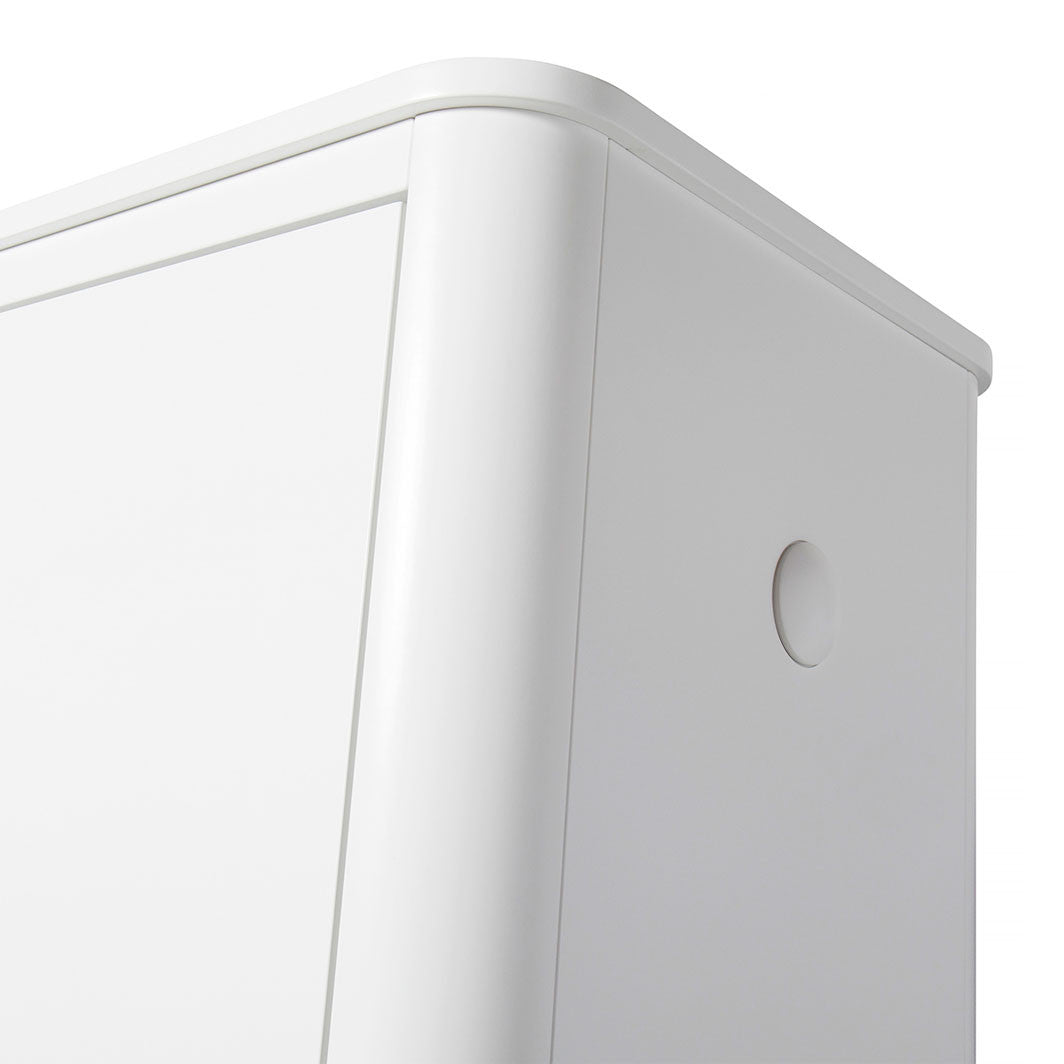 Oliver Furniture Wood-garderob med 3 dörrar, vit - höjd 204 cm