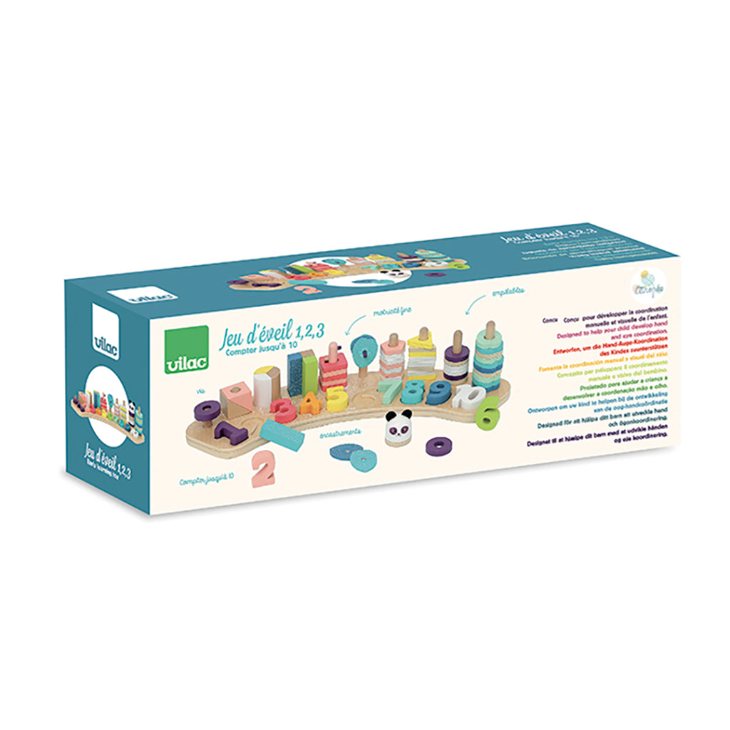 Vilac Lär dig siffror och former