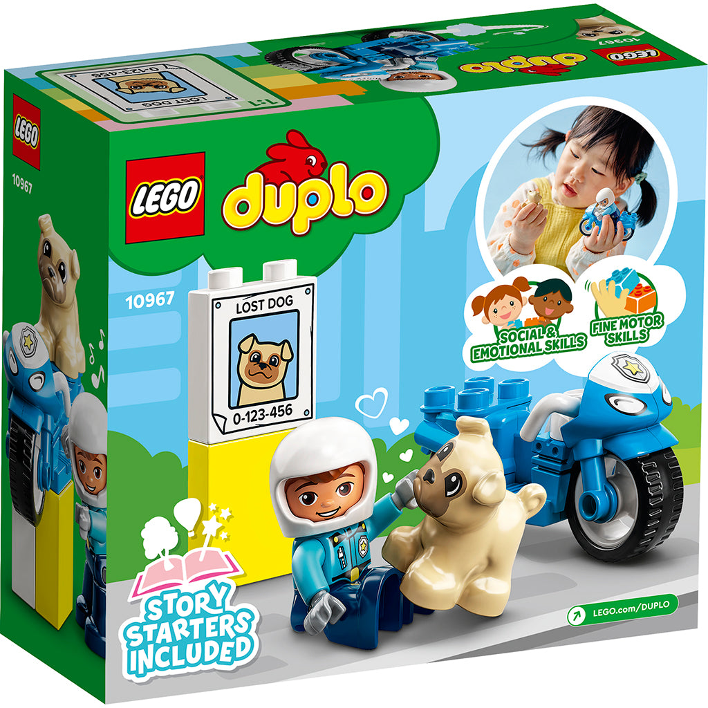 LEGO ® Duplo, Polis motorcykel