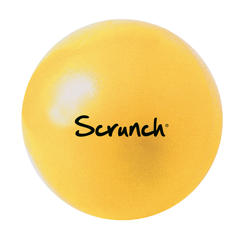 Scrunch-ball, uppblåsbar mjuk boll - Pastel yellow