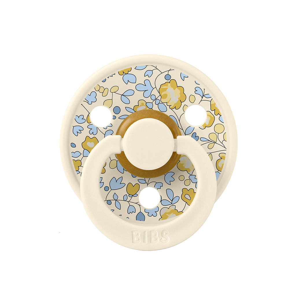 Bibs Liberty, 2-pack Colour, nappar i naturgummi, str. 2 - Eloise - Sage Mix