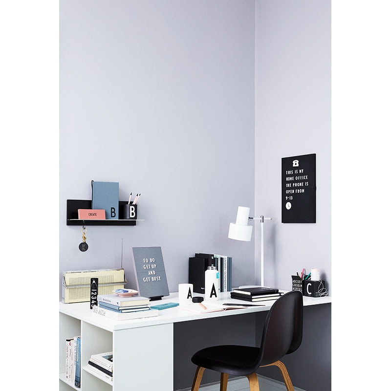 Design Letters, Kontor ikoner till Message Board - svart