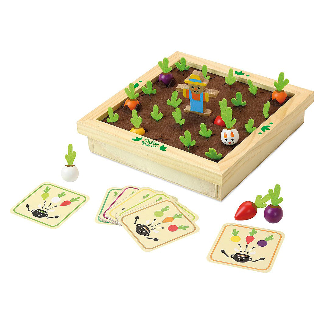 Vilac Huskespil i træ, Køkkenhaven