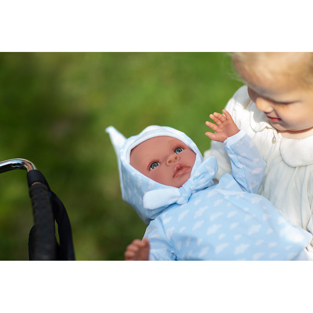 Así Leo Nordisk babydocka, 46 cm - Nubes Azules