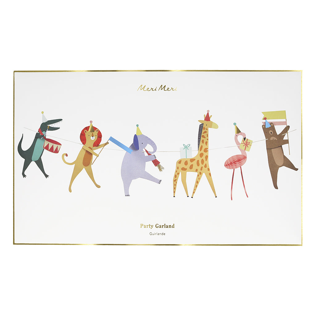 Meri Meri girlang, Djurparad – 3 meter