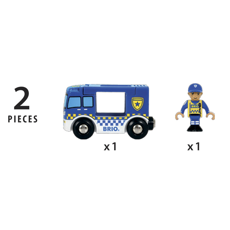 Brio Tågbana, Polisbil