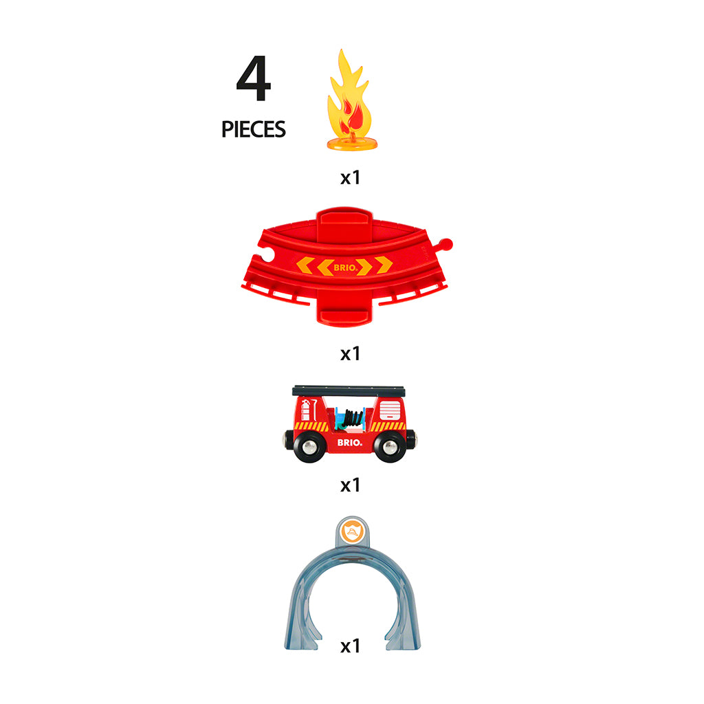 Brio Smart Tech Sound räddningsaktion tunnelset