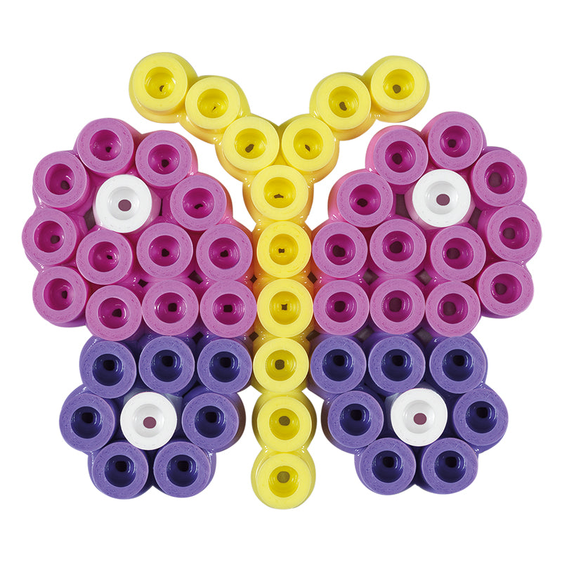 Hama pärlplatteset, Fjäril + 100 pärlor