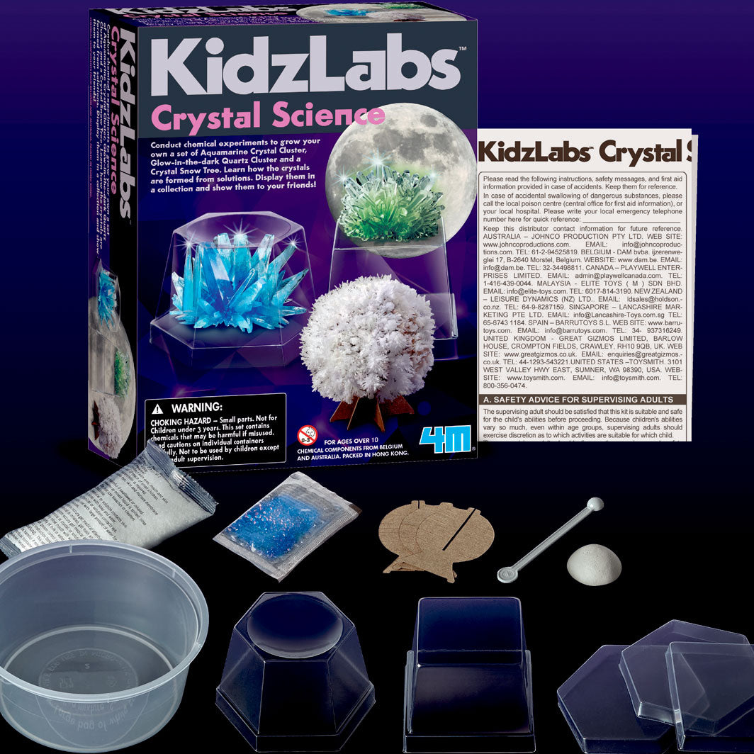 KidzLabs, experiment set - Kristallvetenskap