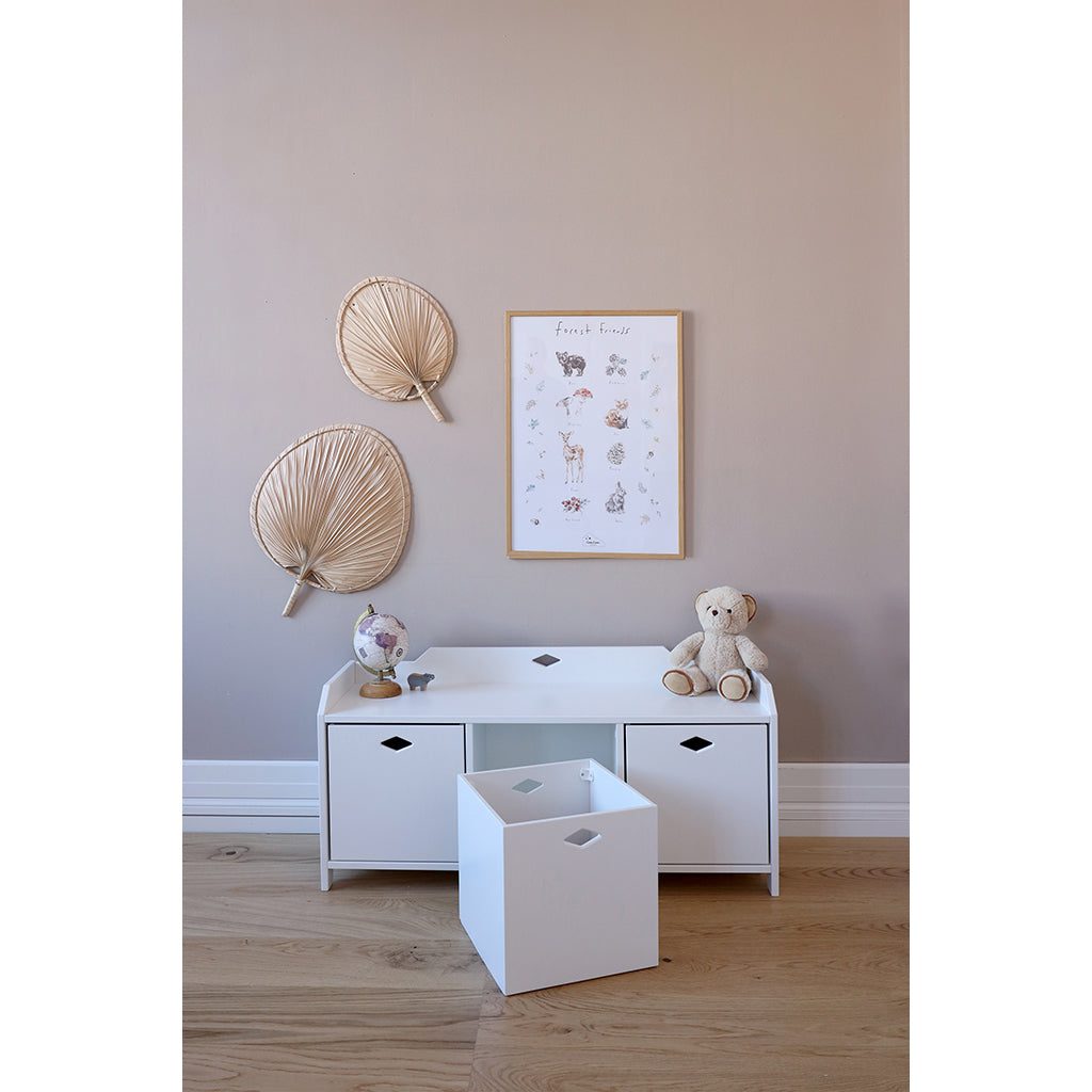 Cam Cam Luca förvaringslåda till Luca-bänk, Vit