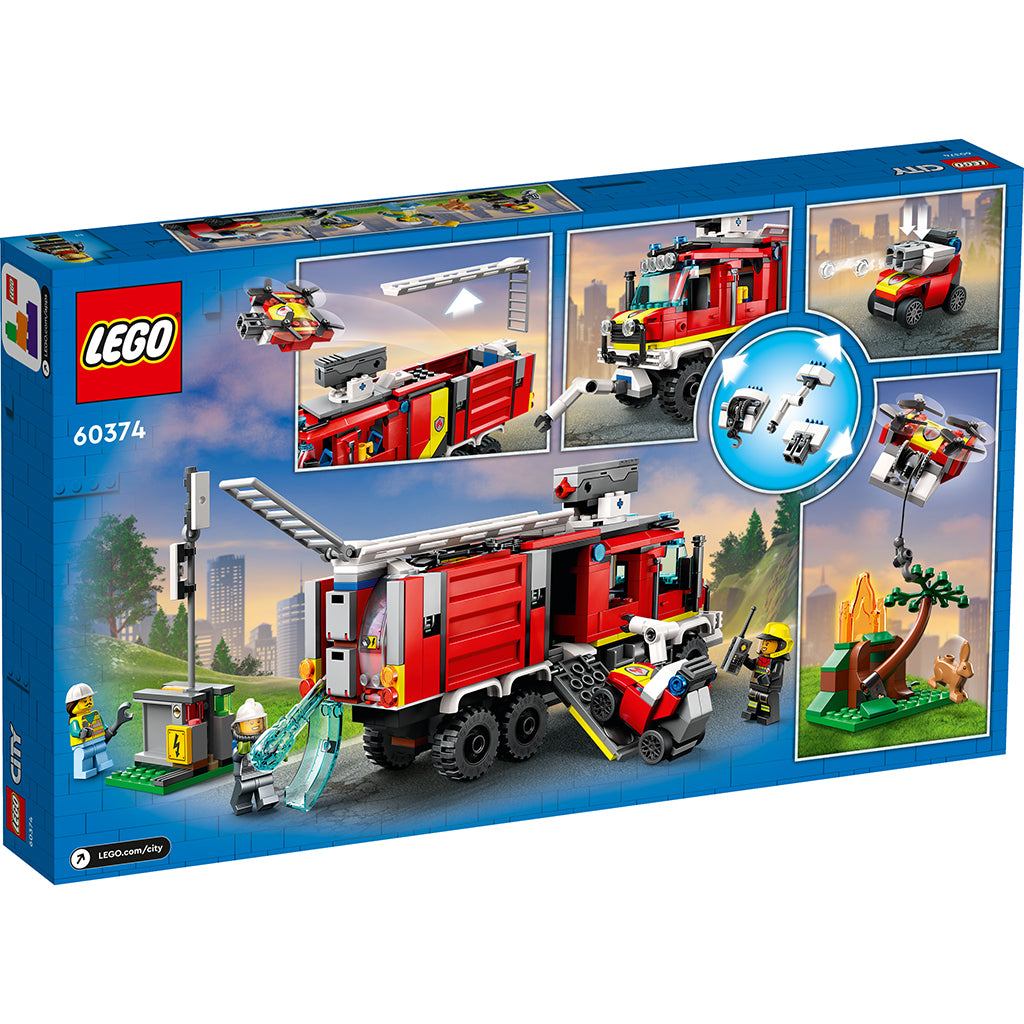 LEGO® City Fire, Brandkårens kommandobil