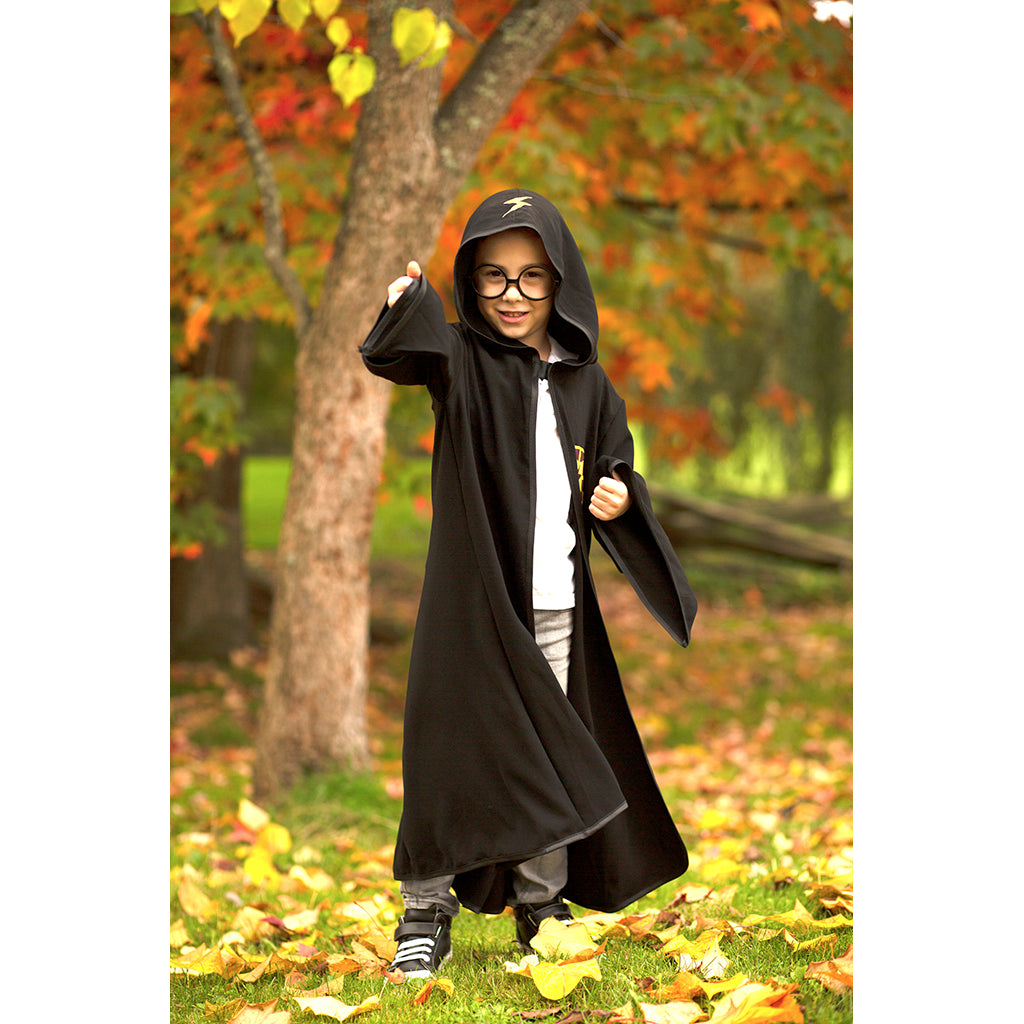 Great Pretenders Trollkarlskappa och glasögon - stl. 5-6 år