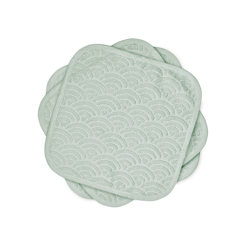 Cam Cam tvättlappar, ekologiska - 3-pack - Dusty green
