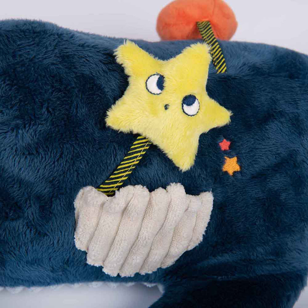 Moulin Roty Aktivitetstøjdjur, Haj 58 cm - Les Aventures de Paulie