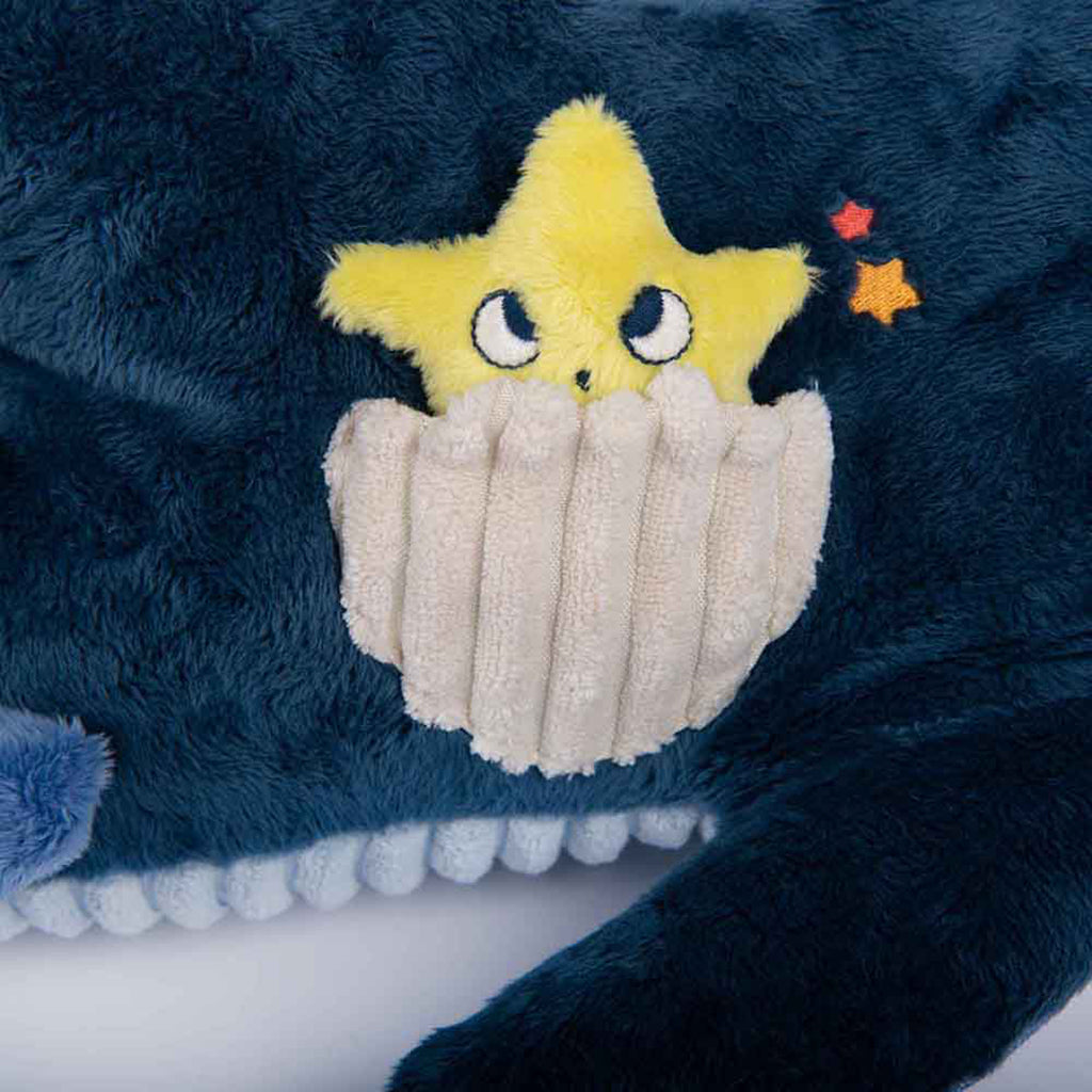 Moulin Roty Aktivitetstøjdjur, Haj 58 cm - Les Aventures de Paulie