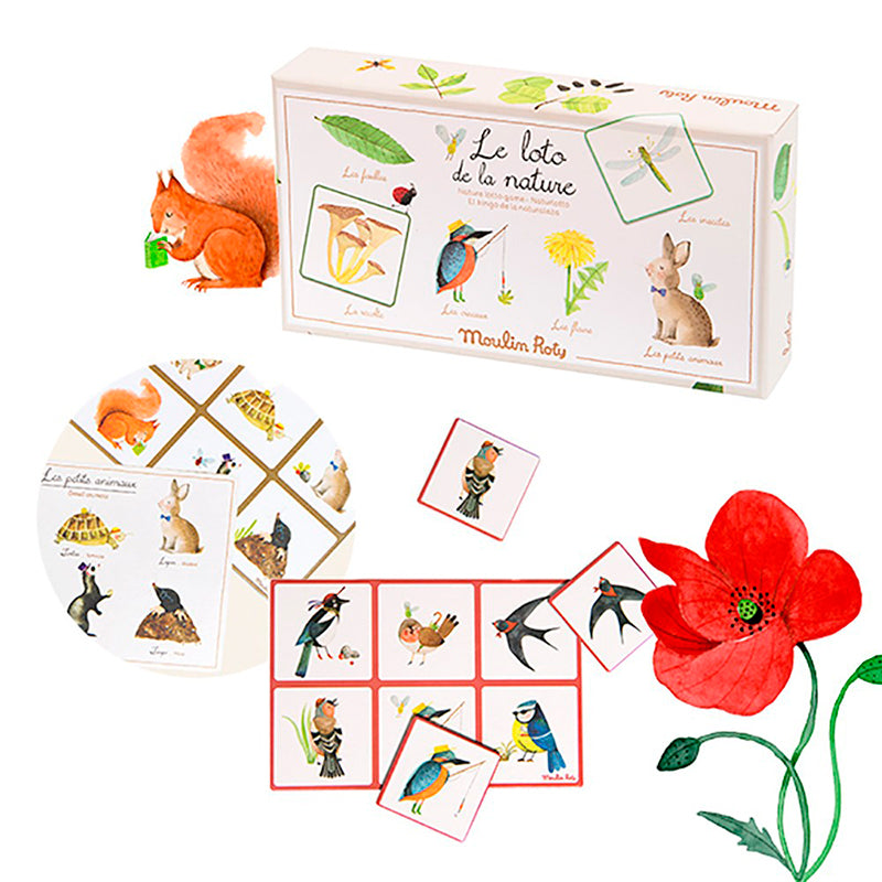 Moulin Roty billedlotteri, Le jardin vendespil til børn