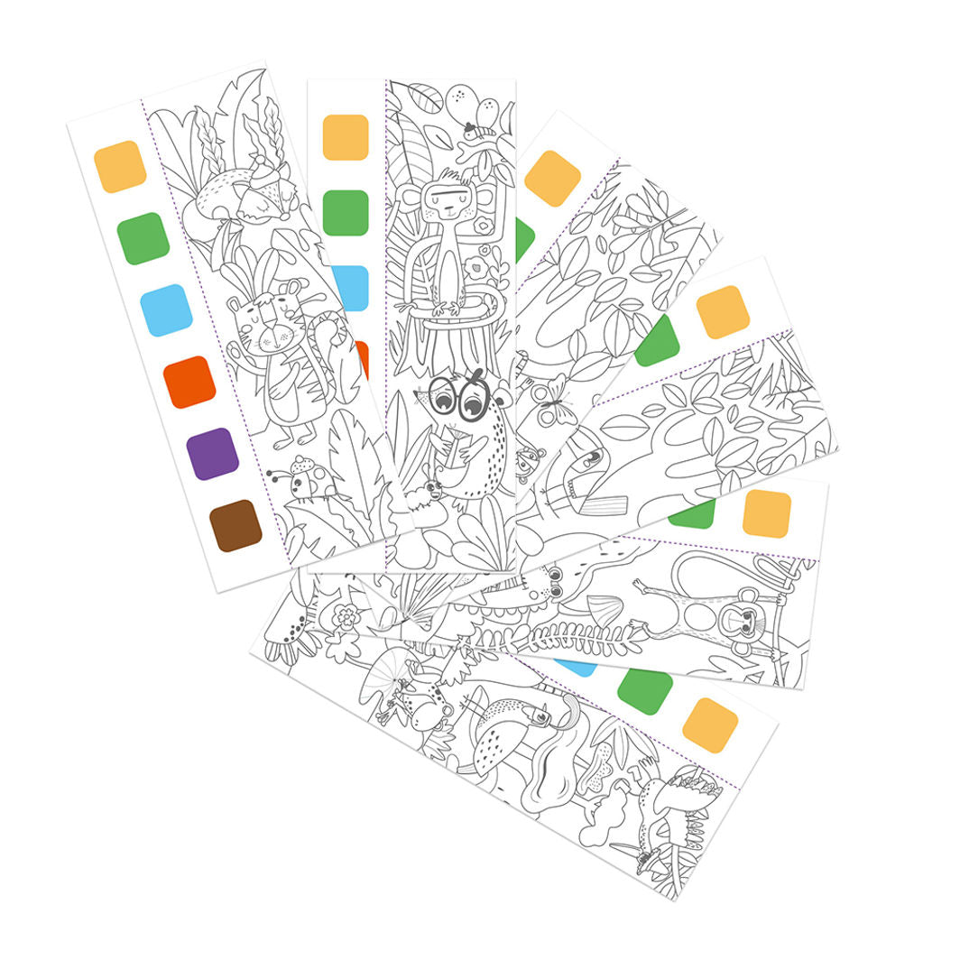 mierEdu, Vattenfärgsmålblock – Djurvänner