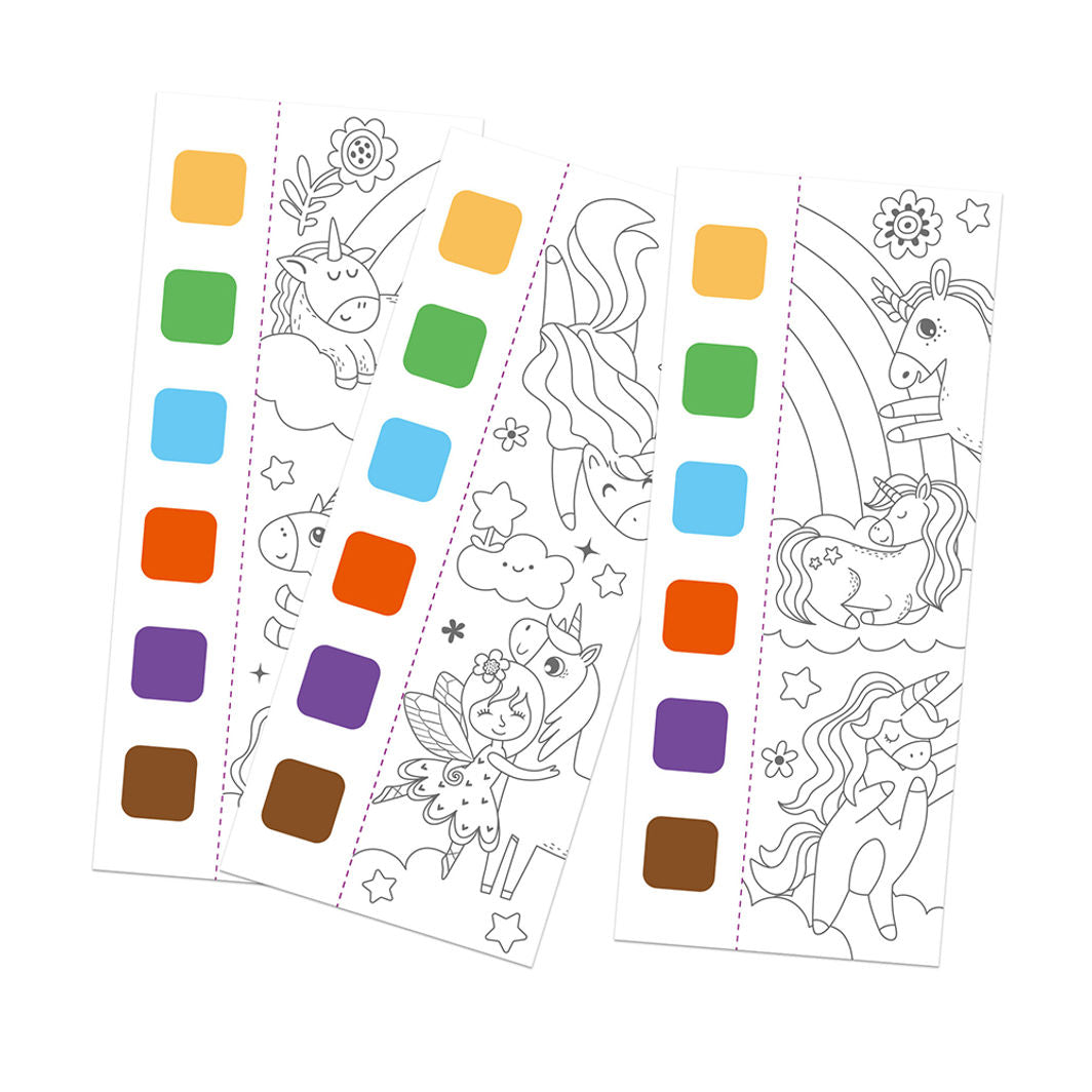 mierEdu, Vattenfärgsmålblock – Fantasivärld