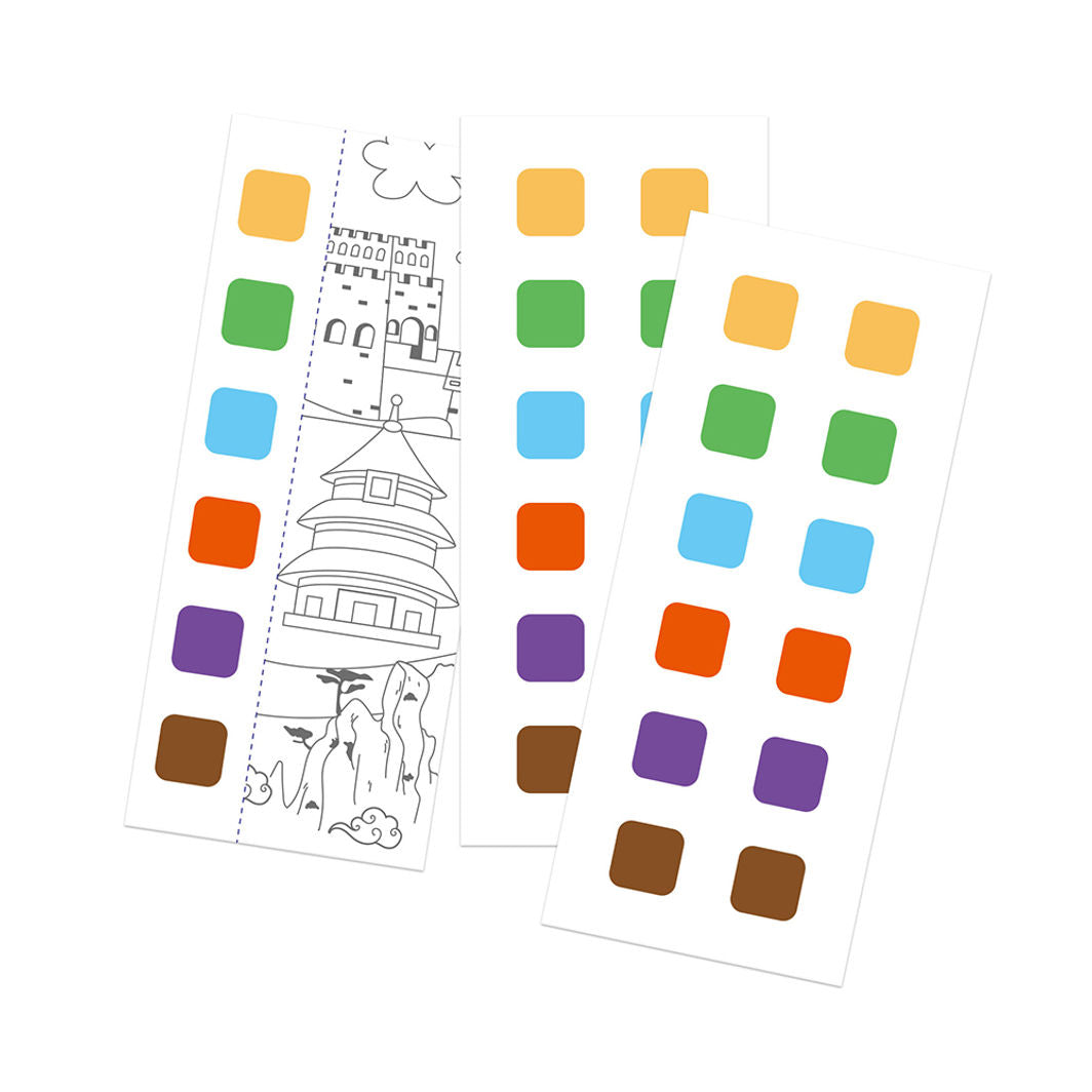 mierEdu, Vattenfärgsmålblock – Globetrotter